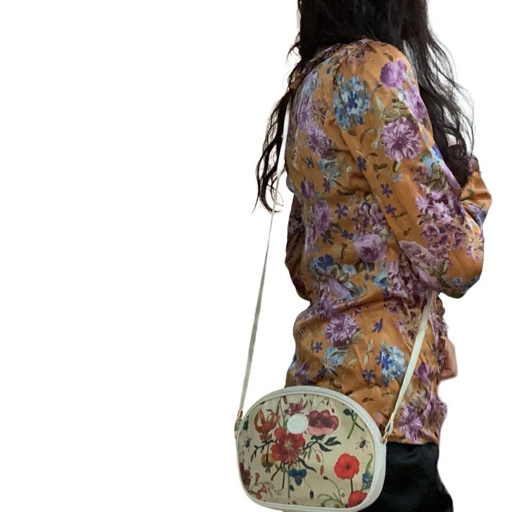 Gucci gorgeous floral shoulder crossbody bag - Picture 3 of 13